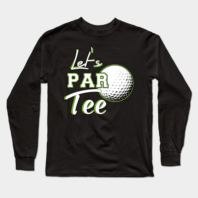 Golf T-Shirt Long Sleeve T-Shirt by Stoney09